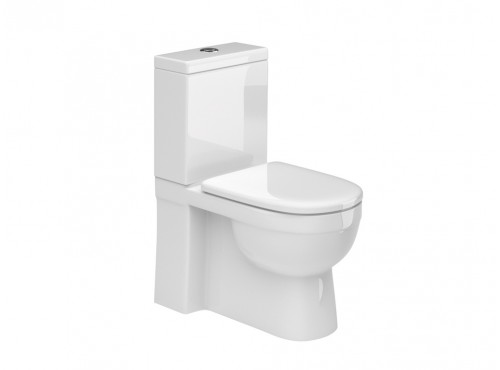 Zale Toilet Pan, Cistern & Soft Close seat	